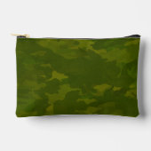 Pochette À Accessoires Motif de camouflage vert olive (Recto)