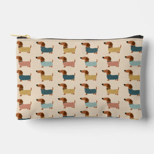 Pochette À Accessoires Motif de chandail confortable pour teckel