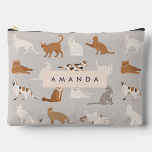 Pochette À Accessoires Motif de chats Monogram Charming Amoureux de les c