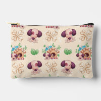 Motif de chien adorable