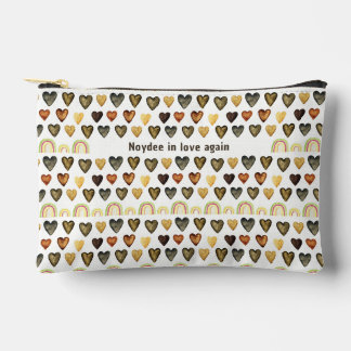 Pochette À Accessoires Motif de cœur et de arc-en-ciel, Amour sombre