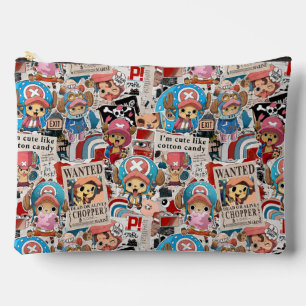 Pochette À Accessoires Motif de collage de docteur pirate mignon Manga