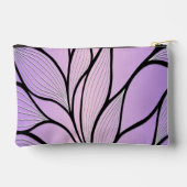 Pochette À Accessoires Motif de congé créatif violet nacré (Verso)