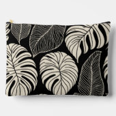 Pochette À Accessoires Motif de feuilles d'impression hawaïenne moderne (Recto)