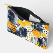 Pochette À Accessoires Motif de formes (Ouvrir)