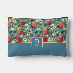 Pochette À Accessoires Motif de fraise personnalisé mignon