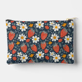 Pochette À Accessoires Motif de fraise personnalisé mignon (Verso)