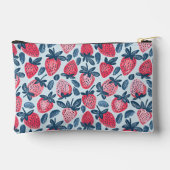 Pochette À Accessoires Motif de fraise personnalisé mignon (Verso)