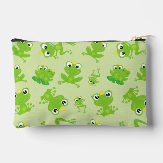 Pochette À Accessoires Motif de grenouille, Grenouilles mignonnes, Grenou (Verso)