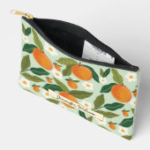 Pochette À Accessoires Motif de jardin de citron isolé (Ouvrir)