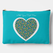 Pochette À Accessoires Motif de la fête pétale (Recto)