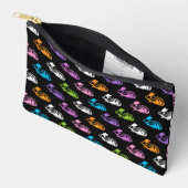 Pochette À Accessoires Motif de lapin squelette (Ouvrir)