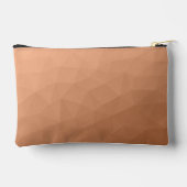 Pochette À Accessoires Motif de maillage géométrique dégradé orange (Verso)