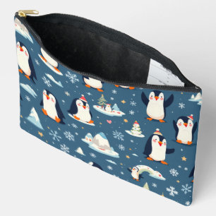 Pochette À Accessoires Motif de manchot joueur
