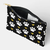 Pochette À Accessoires Motif De Pâtes, Pâtes De Chien, Pâtes Blanches, Co (Ouvrir)