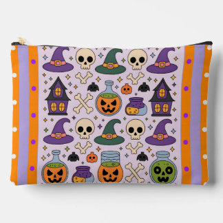 Pochette À Accessoires Motif de sorcière fantôme mignon Halloween