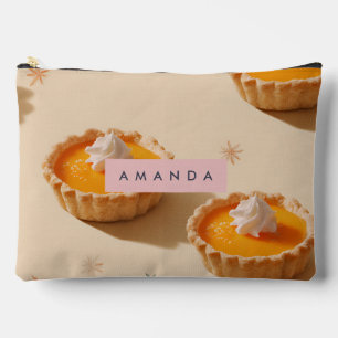 Pochette À Accessoires Motif de tarte à la sueur personnalisé