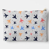 Pochette À Accessoires Motif de vol à plan élégant personnalisé (Verso)