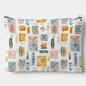 Pochette À Accessoires Motif des flèches et des sites boho doux (Verso)