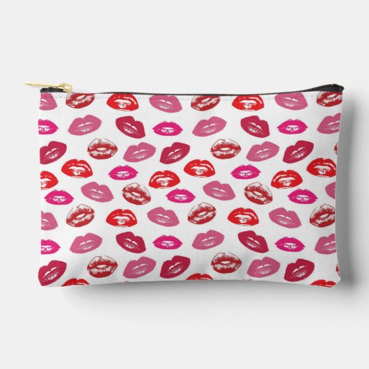 Pochette À Accessoires Motif des lèvres (Recto)