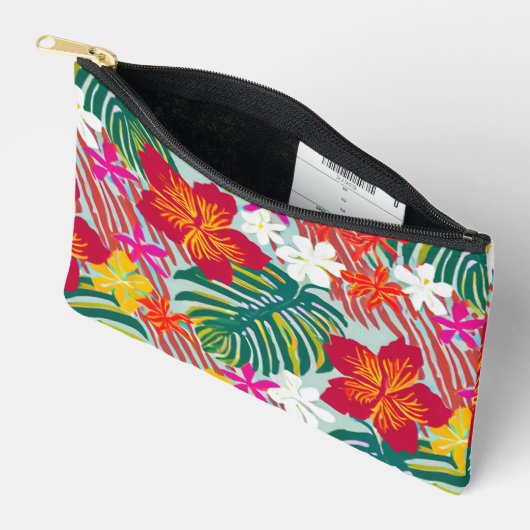 Pochette À Accessoires Motif d'impression Aloha (Ouvrir)