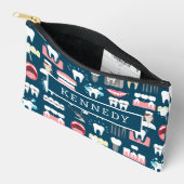 Pochette À Accessoires Motif du bureau de la clinique dentaire (Ouvrir)