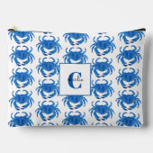 Pochette À Accessoires Motif du Crabe Bleu (Recto)