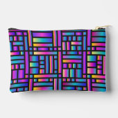 Pochette À Accessoires Motif élégant moderne - Tartan géométrique de mode (Verso)