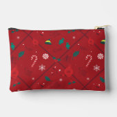 Pochette À Accessoires Motif Elf Candy Checker (Verso)