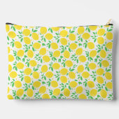 Pochette À Accessoires Motif en feuille de citron doux personnalisé (Verso)