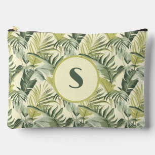Pochette À Accessoires Motif feuille d'aquarelle Eucalyptus
