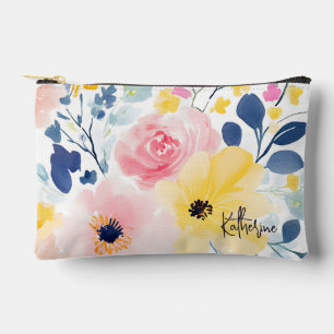 Pochette À Accessoires Motif Floral Aquarelle moderne