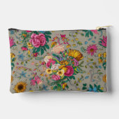 Pochette À Accessoires Motif floral complexe personnalisé Imprimé coupé s (Verso)