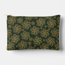 Motif floral de la forêt en papier enroulé