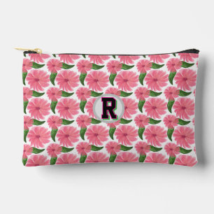 Pochette À Accessoires Motif floral personnalisé à l'aquarelle