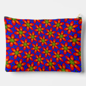 Pochette À Accessoires Motif Floral Rouge mou (Verso)