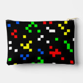Pochette À Accessoires Motif graphique de jeu vidéo rétro 8 bits (Verso)