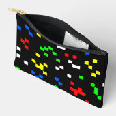 Pochette À Accessoires Motif graphique de jeu vidéo rétro 8 bits (Ouvrir)