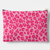 Pochette À Accessoires Motif léopard rose chaud (Verso)