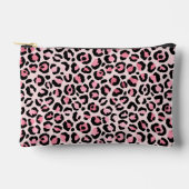 Pochette À Accessoires Motif léopard rose chic (Recto)