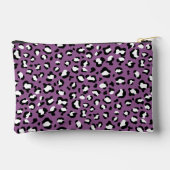 Pochette À Accessoires Motif léopard, Spots léopards, Leopard pourpre (Verso)