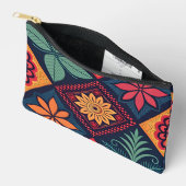 Pochette À Accessoires Motif magique Fleurs (Ouvrir)
