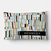 Pochette À Accessoires Motif moderne du milieu du siècle (Verso)