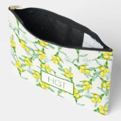 Pochette À Accessoires Motif monogramme citrons (Ouvrir)