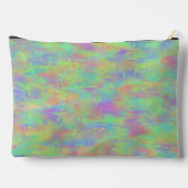 Pochette À Accessoires Motif multicolore abstrait grand (Verso)