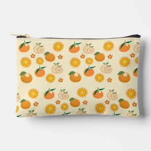 Pochette À Accessoires Motif Oranges