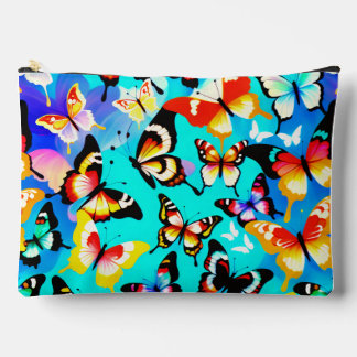 Pochette À Accessoires Motif papillon