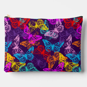 Pochette À Accessoires Motif papillon coloré