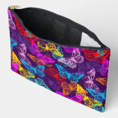Pochette À Accessoires Motif papillon coloré (Ouvrir)