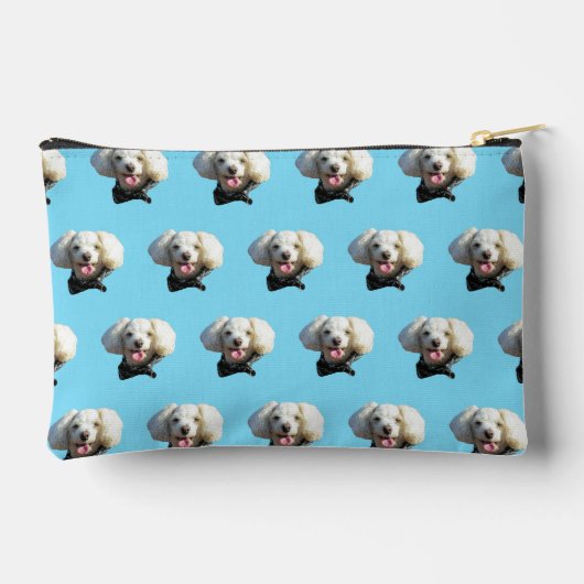 Pochette À Accessoires Motif photo personnalisé Chien Chien Chien Chien C (Verso)